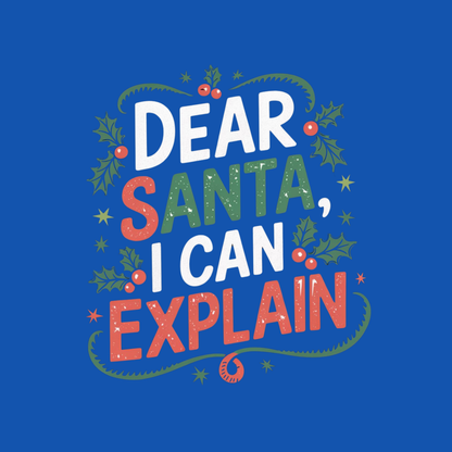 Dear Santa, I Can Explain Toddler T-shirt