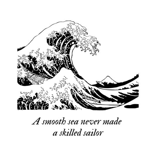 A Smooth Sea Never Made a Skilled Sailor Mug