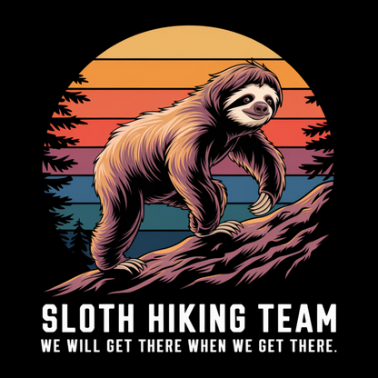 Sloth Hiking Team Mug