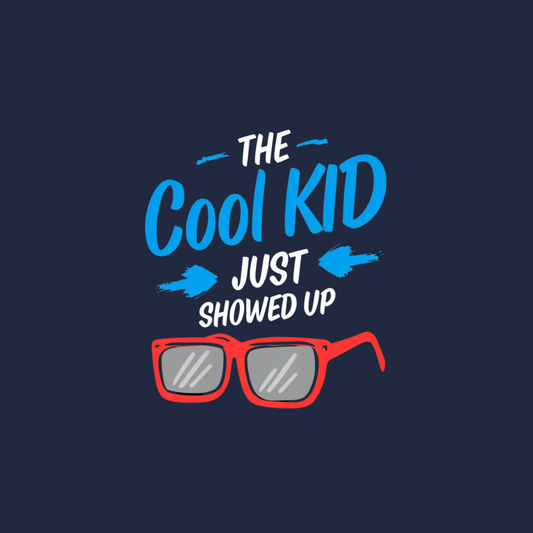 The Cool Kid Just Showed Up Toddler T-shirt