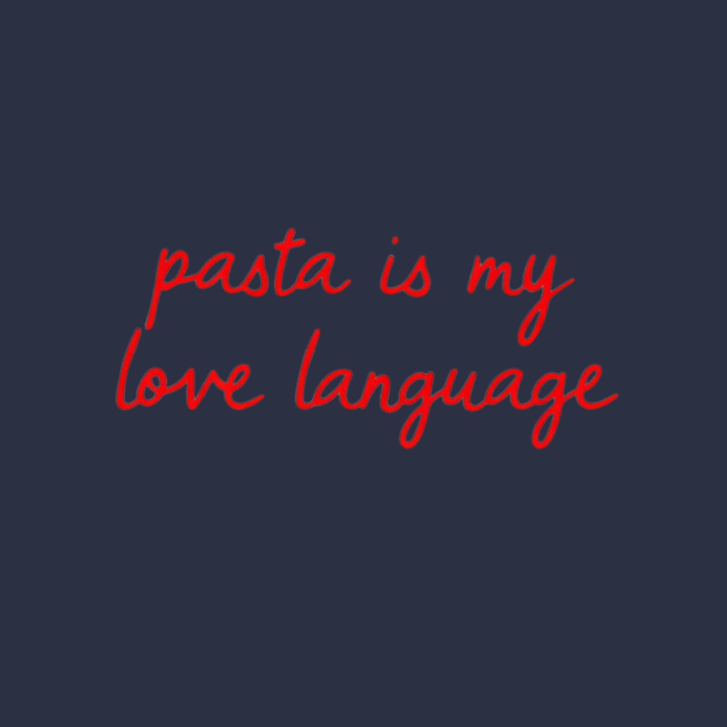 Pasta Is My Love Language Kids/Teen Hoodie