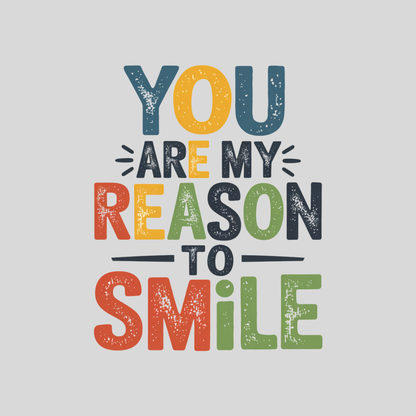 You Are My Reason To Smile  Kids/Teen Hoodie