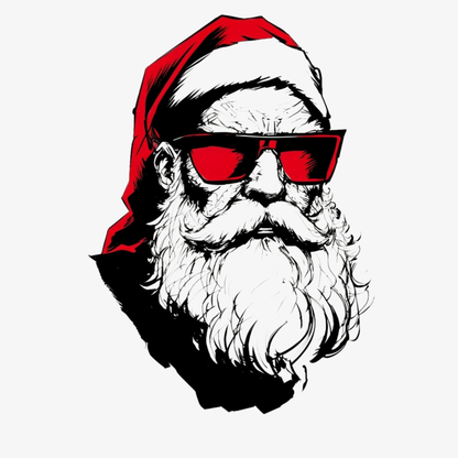 Badass Santa Kids/Teen T-shirt