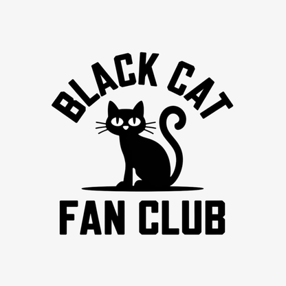 Black Cat Fan Club Kids/Teen T-shirt