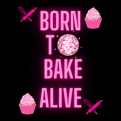 Born To Bake Alive Pillow