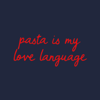 Pasta Is My Love Language Kids/Teen T-shirt