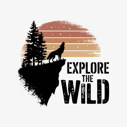 Explore The Wild Adult Long Sleeve T-shirt