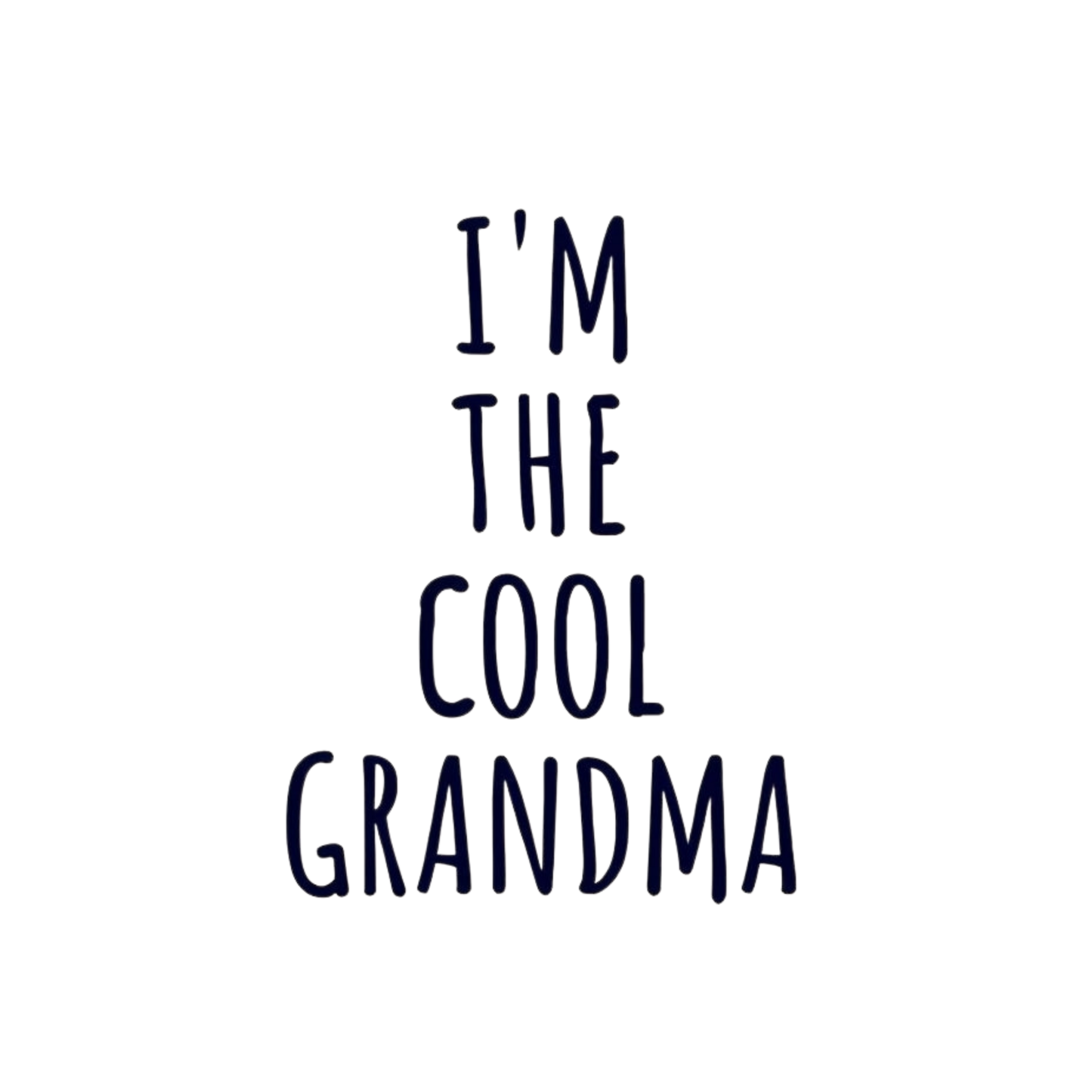 I'm The Cool Grandma Adult Long Sleeve T-shirt