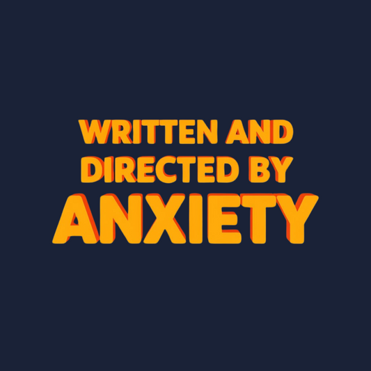 Written And Directed By Anxiety Toddler T-shirt