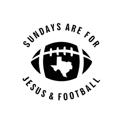 Sundays Are For Jesus And Football Texas Mug