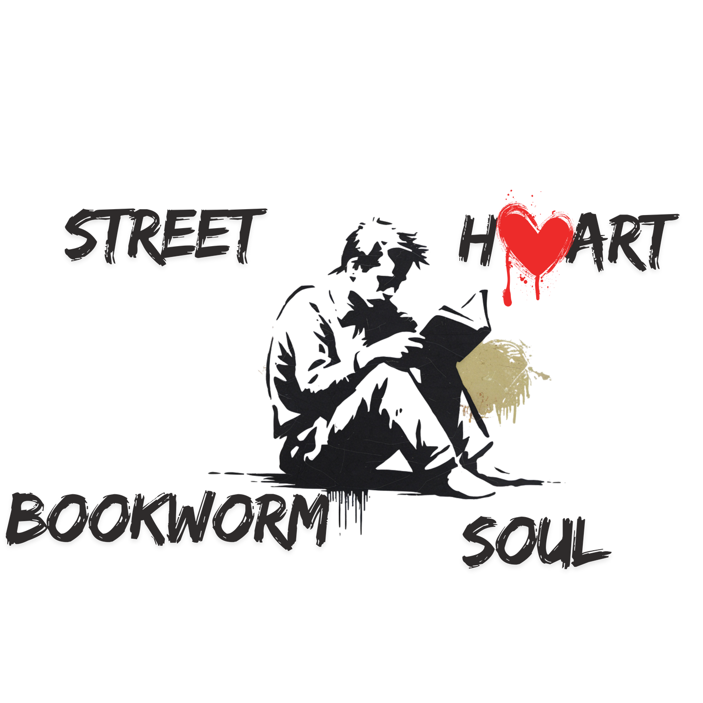 Street Heart Bookworm Soul Bag