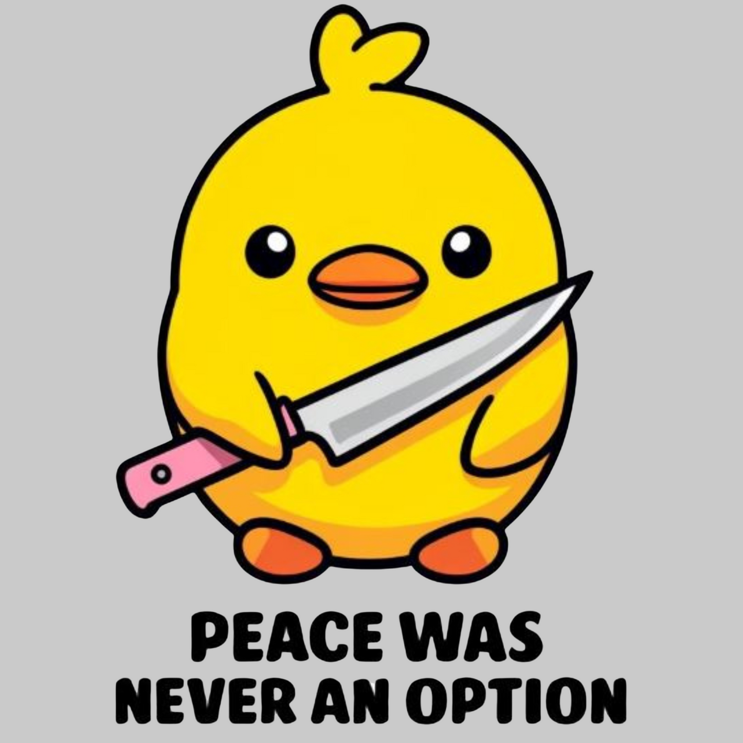 Peace Was Never An Option Adult T-shirt