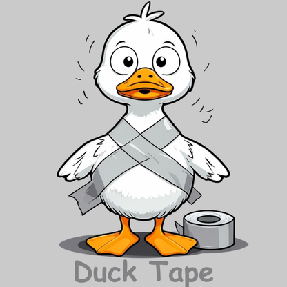 Duck Tape Adult Hoodie