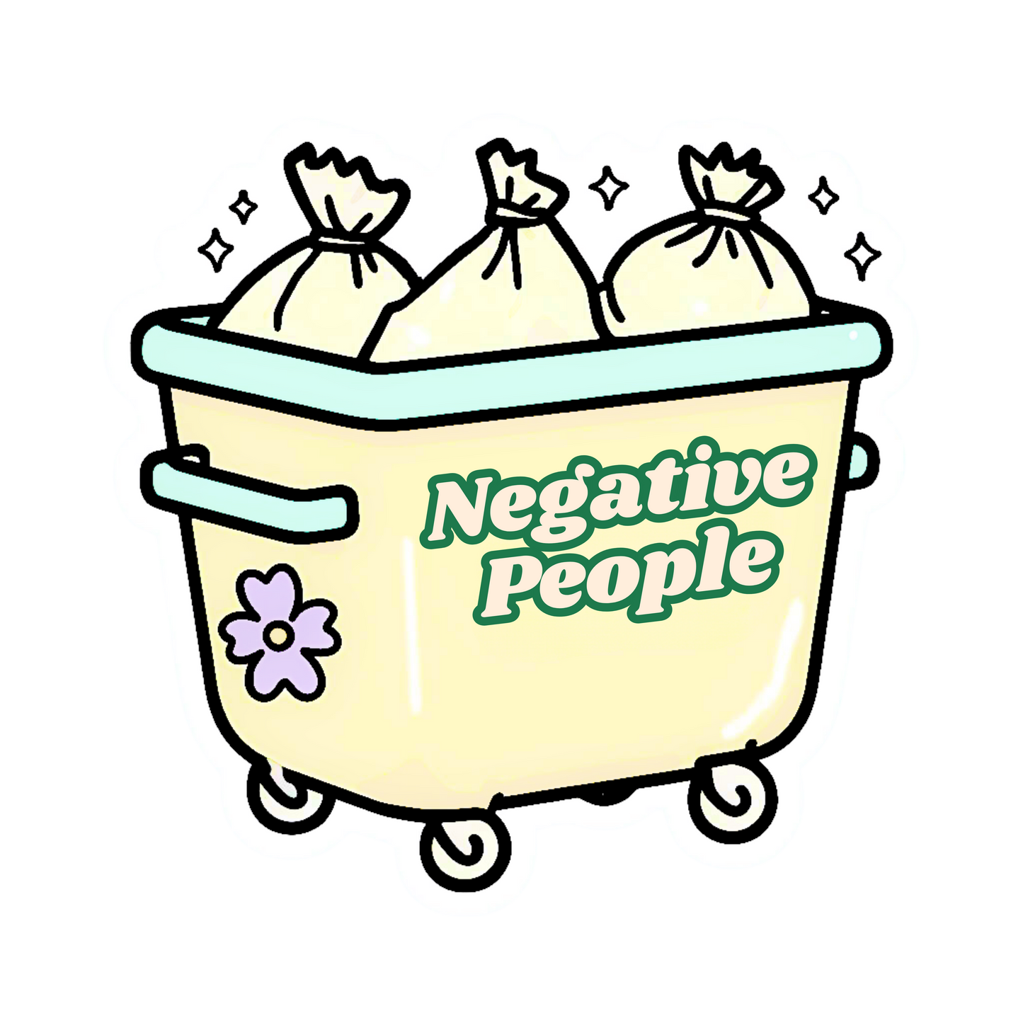 Negative People Kids/Teen T-shirt