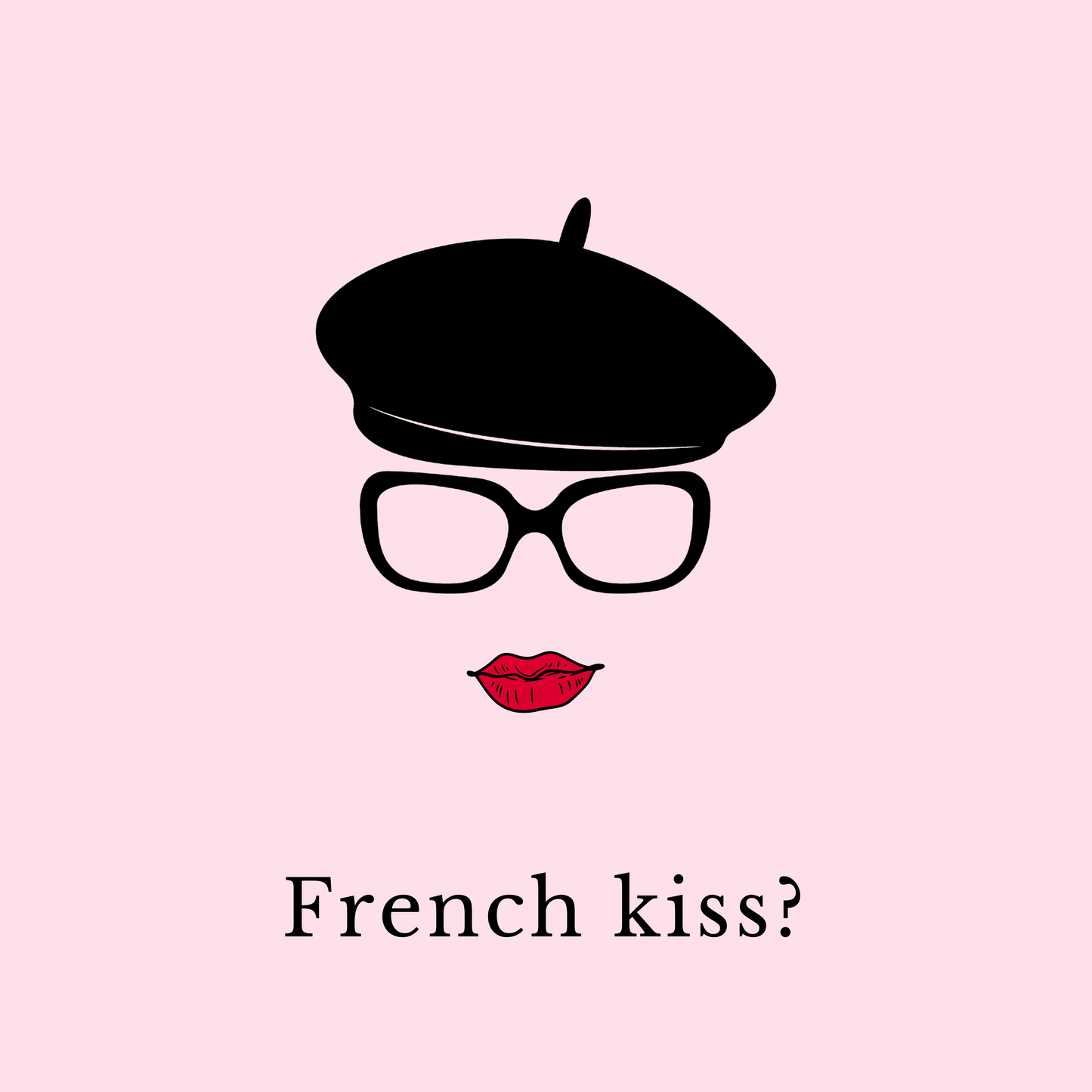 Woman French Kiss? Kids/Teen T-shirt