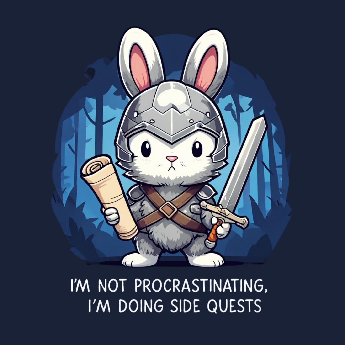 I'm Not Procrastinating, I'm Doing Side Quests Kids/Teen T-shirt