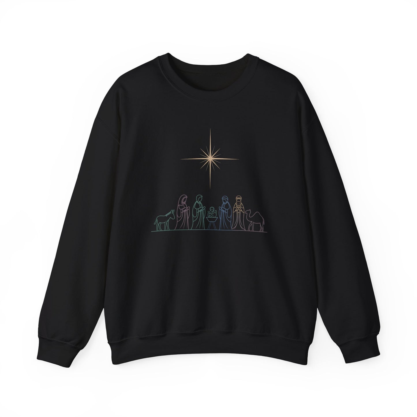 Jesus Nativity Adult Sweatshirt