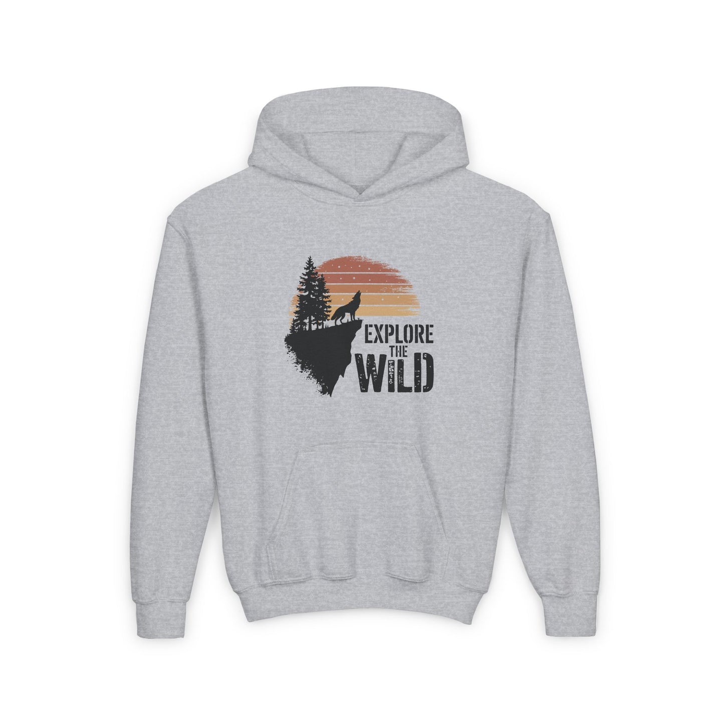 Explore The Wild Kids/Teen Hoodie