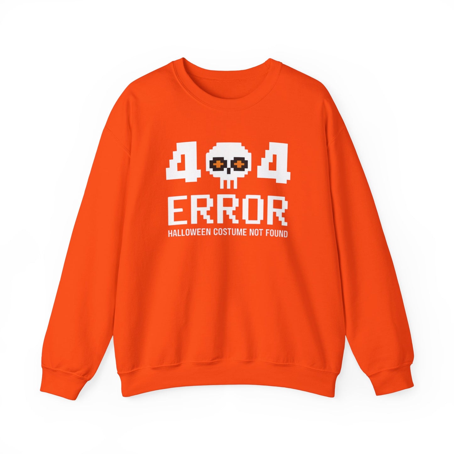 404 Error Halloween Costume Not Found Sweatshirt