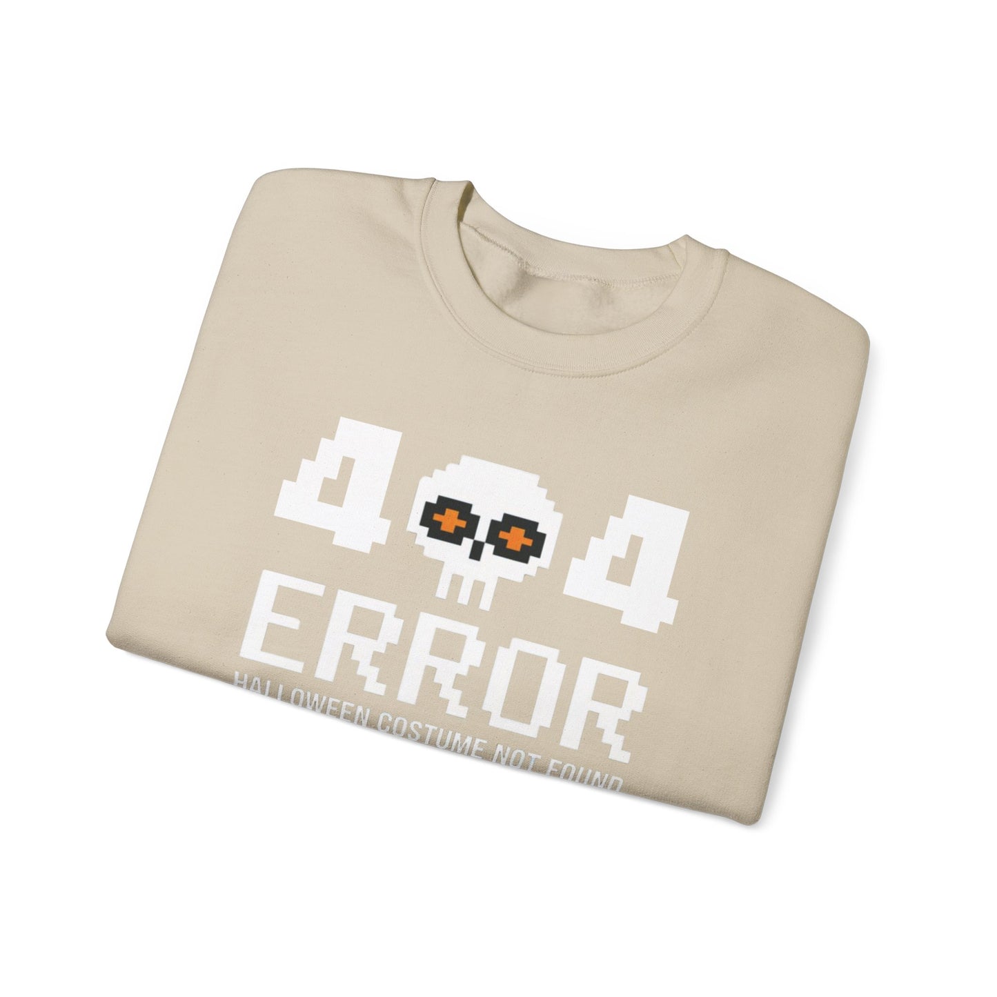 404 Error Halloween Costume Not Found Sweatshirt