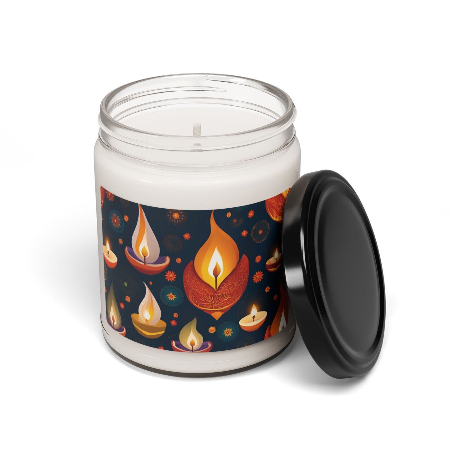 Diwali Mosaic Candle 1