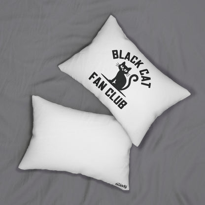 Black Cat Fan Club Pillow