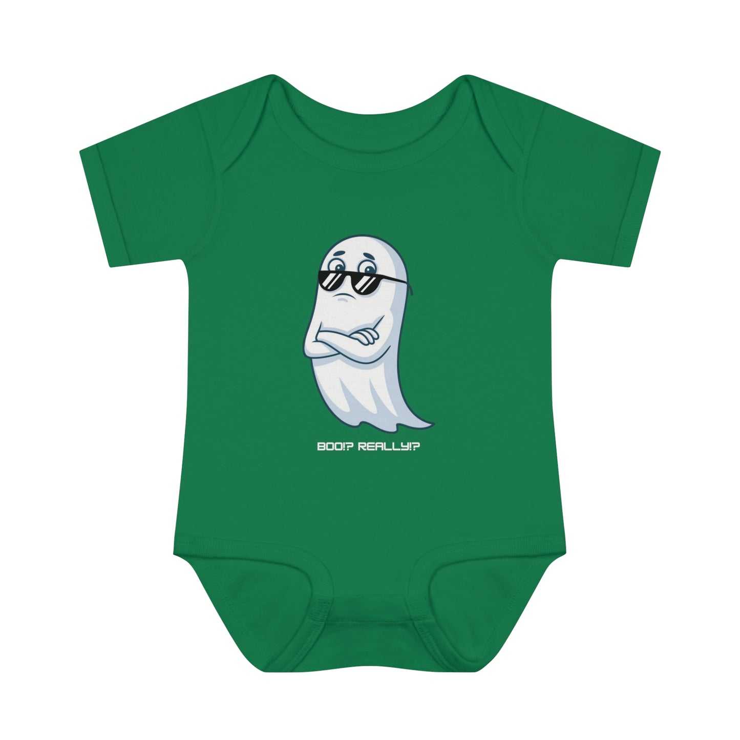 Boo!? Really?! Infant Baby Rib Bodysuit