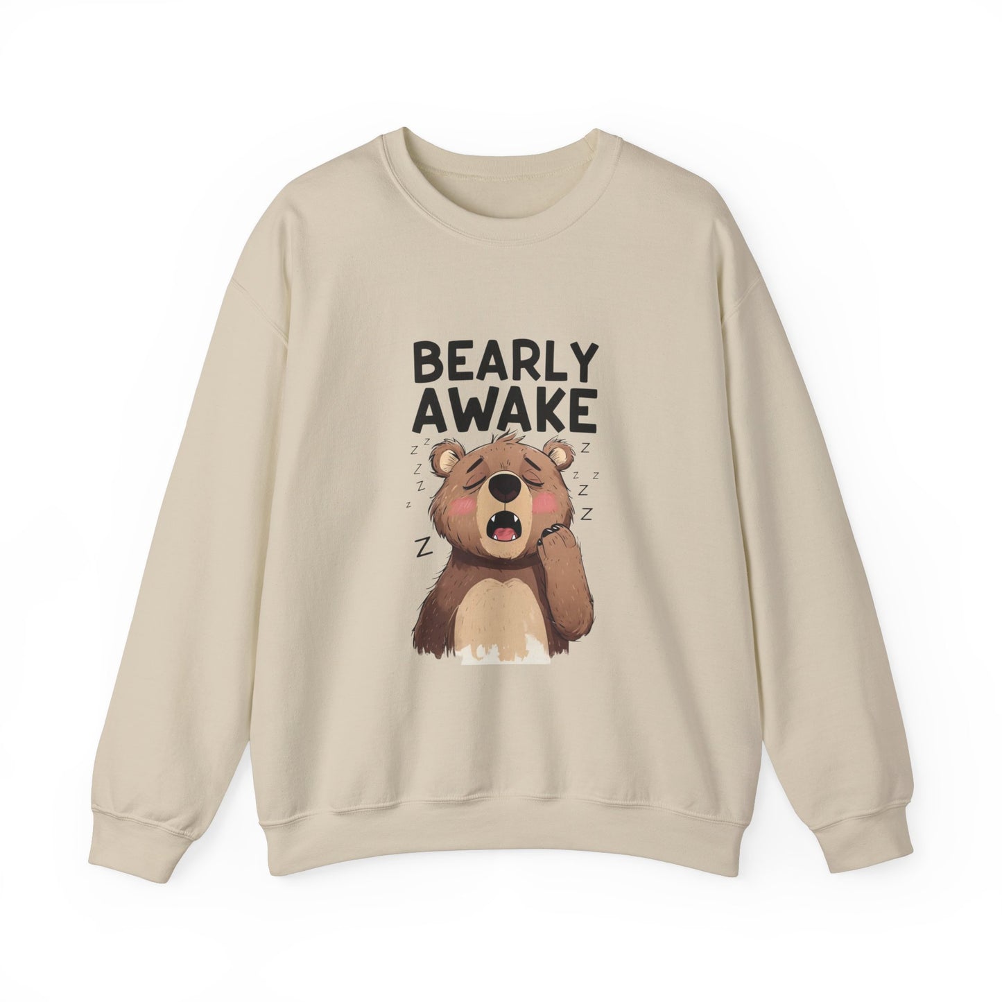 Bearly Awake Adult Sweatshirt