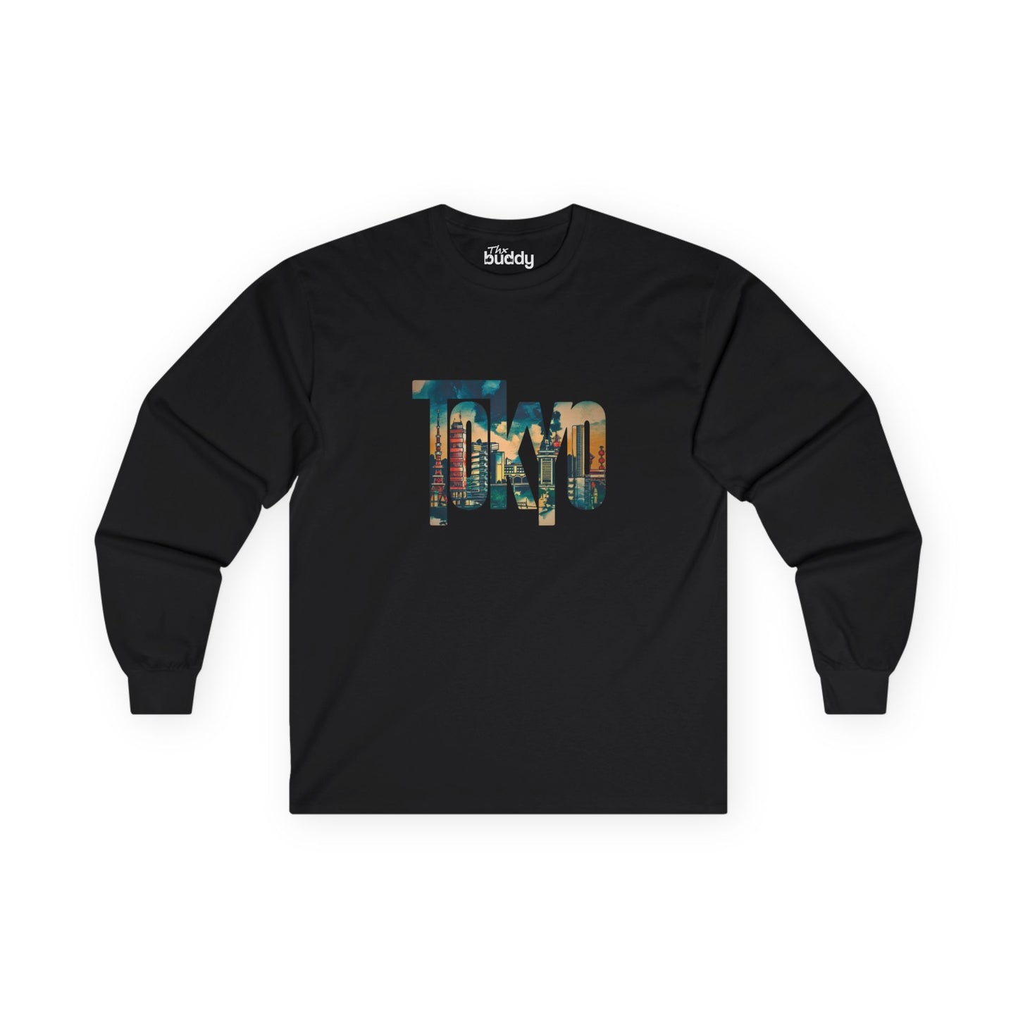 Tokyo Adult Long Sleeve T-shirt