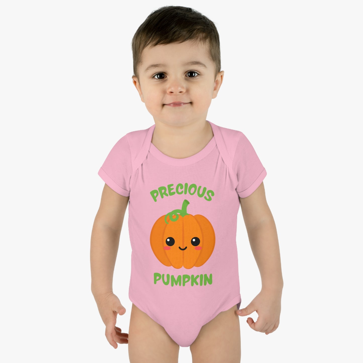 Precious Pumpkin Infant Baby Rib Bodysuit 1