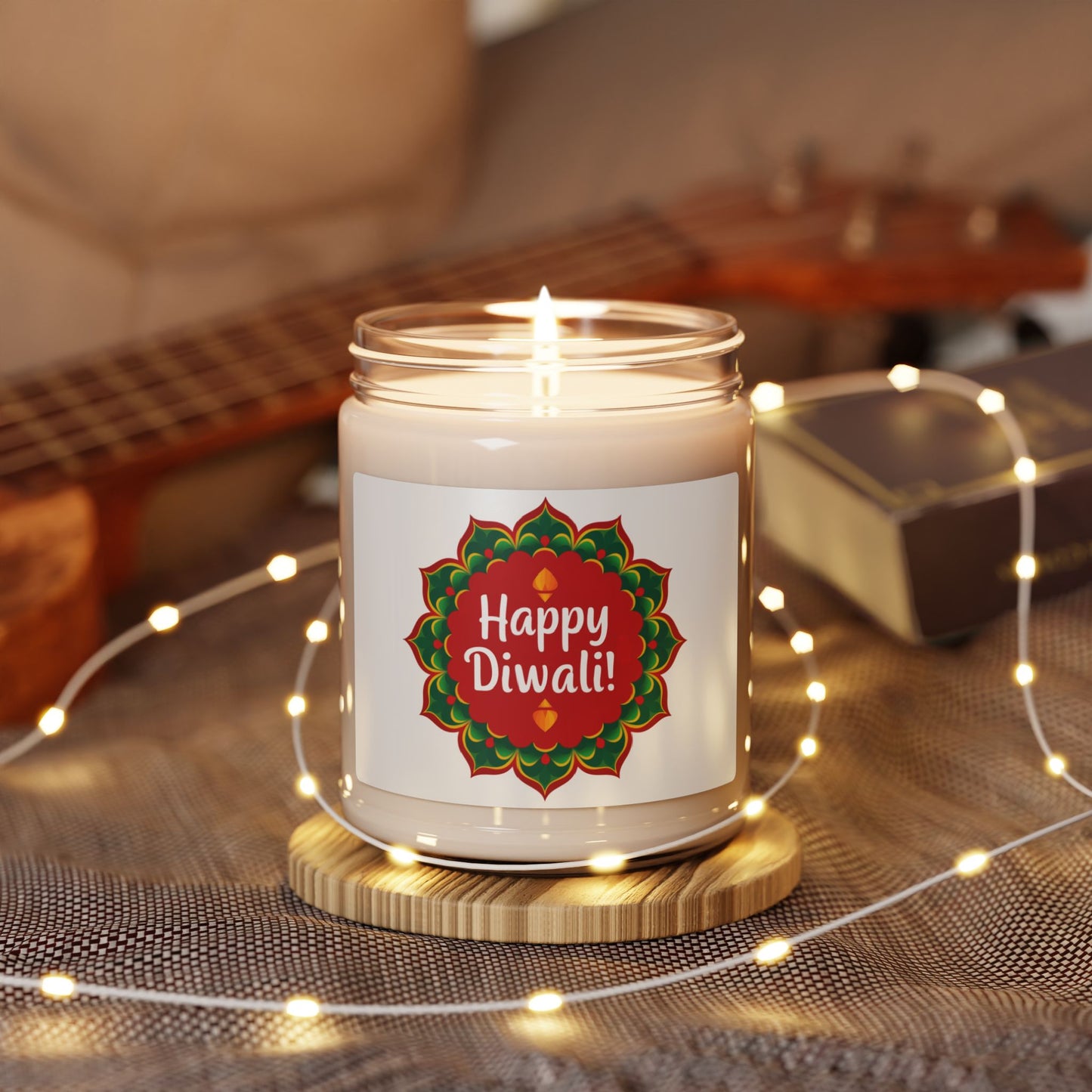 Happy Diwali Candle