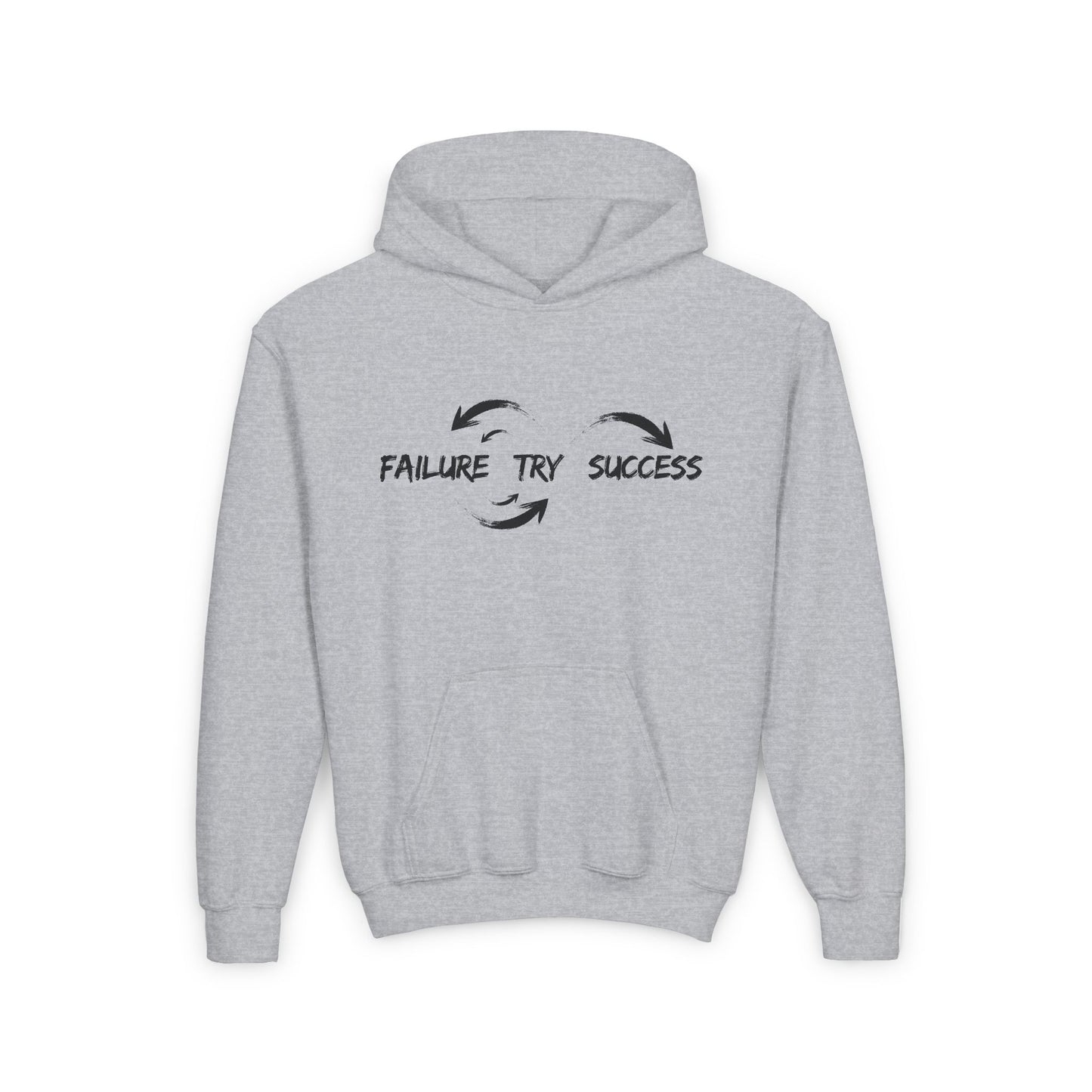 Failure Try Success Kids/Teen Hoodie