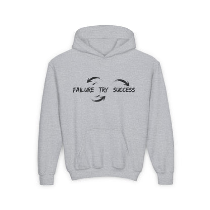 Failure Try Success Kids/Teen Hoodie