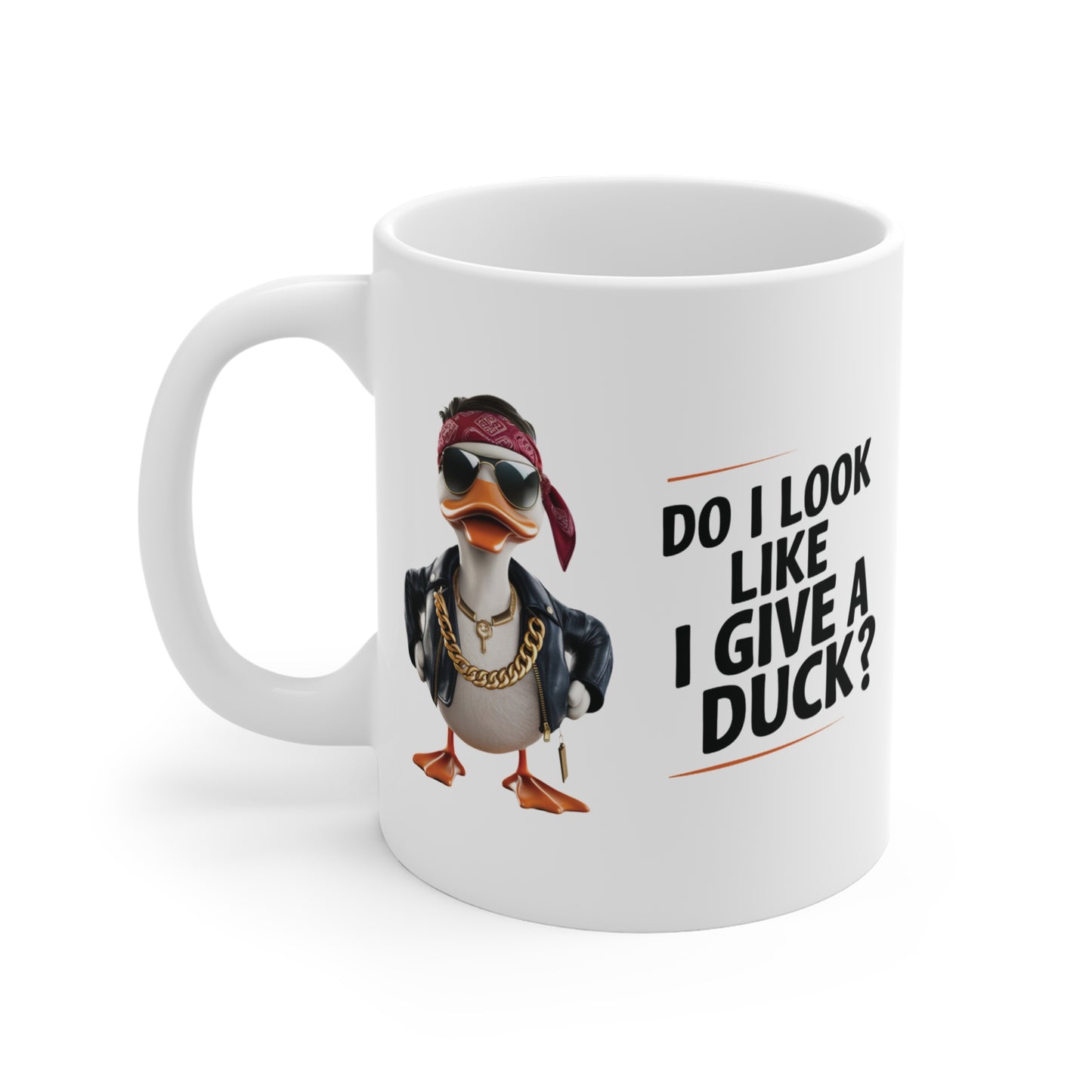 Do I Look Like I Give A Duck Mug Male