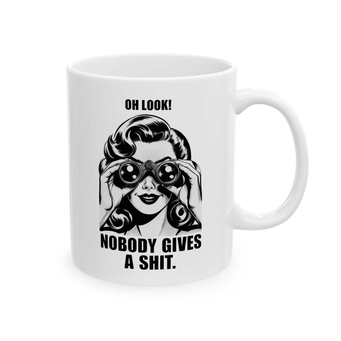 Oh Look! Nobody Gives a Shit. Mug