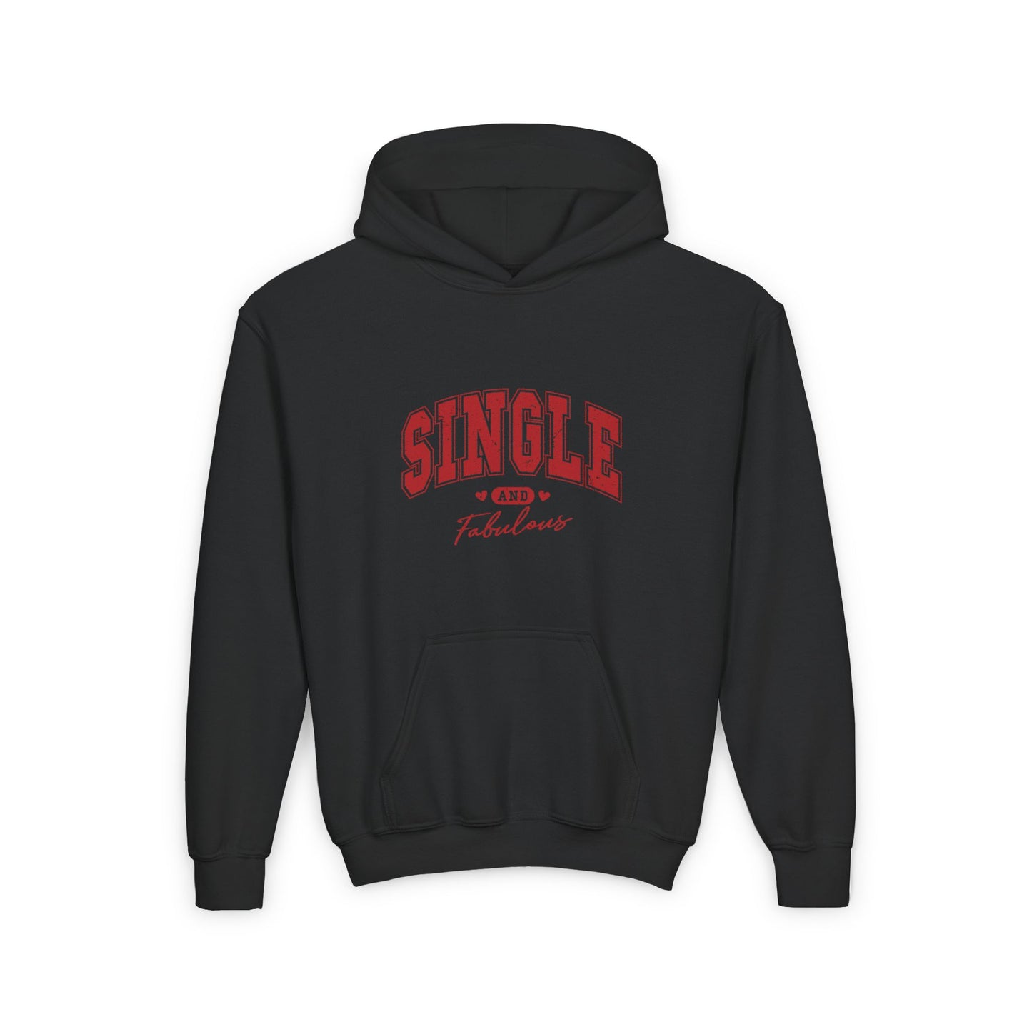 Single And Fabulous Kids/Teen Hoodie