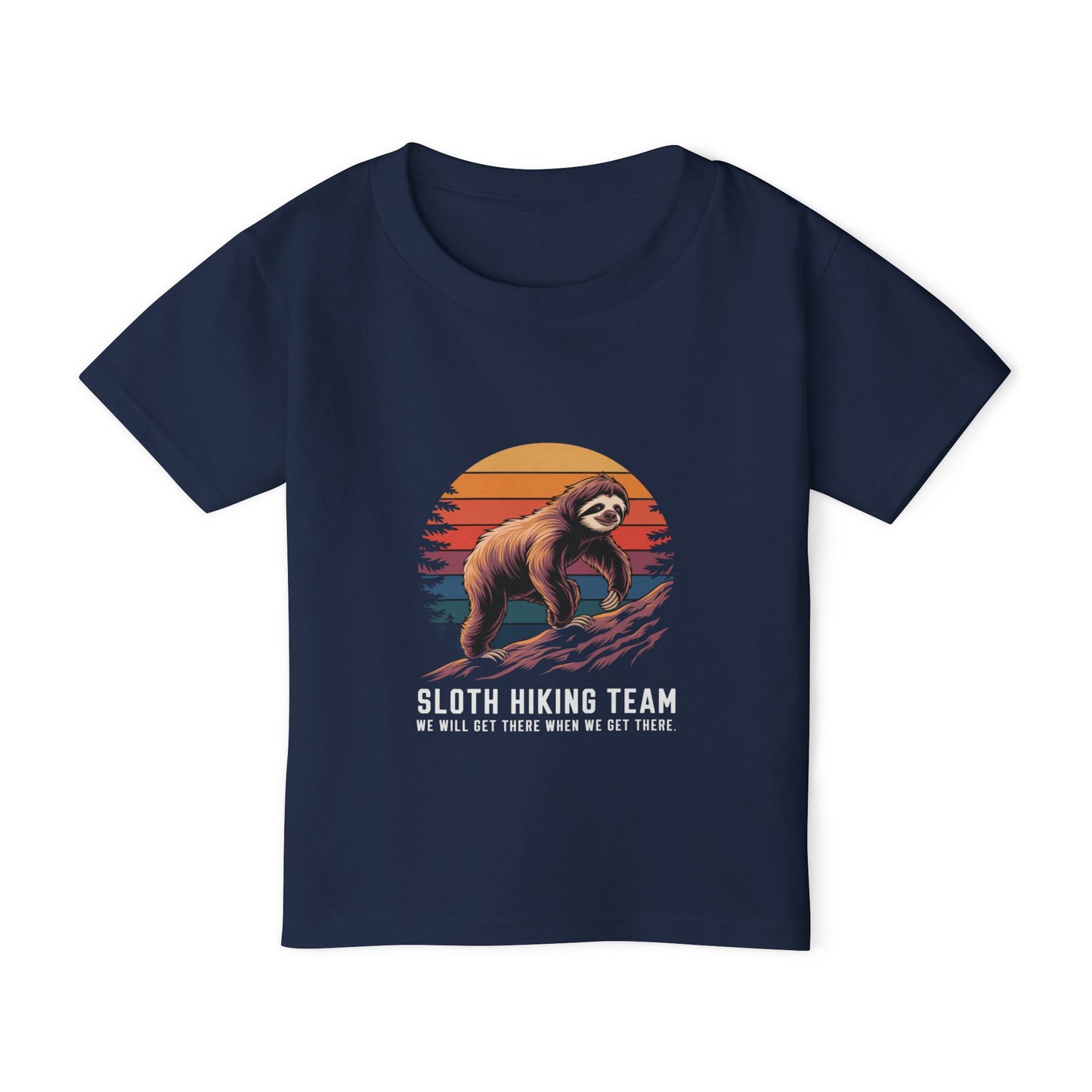 Sloth Hiking Team Toddler T-shirt