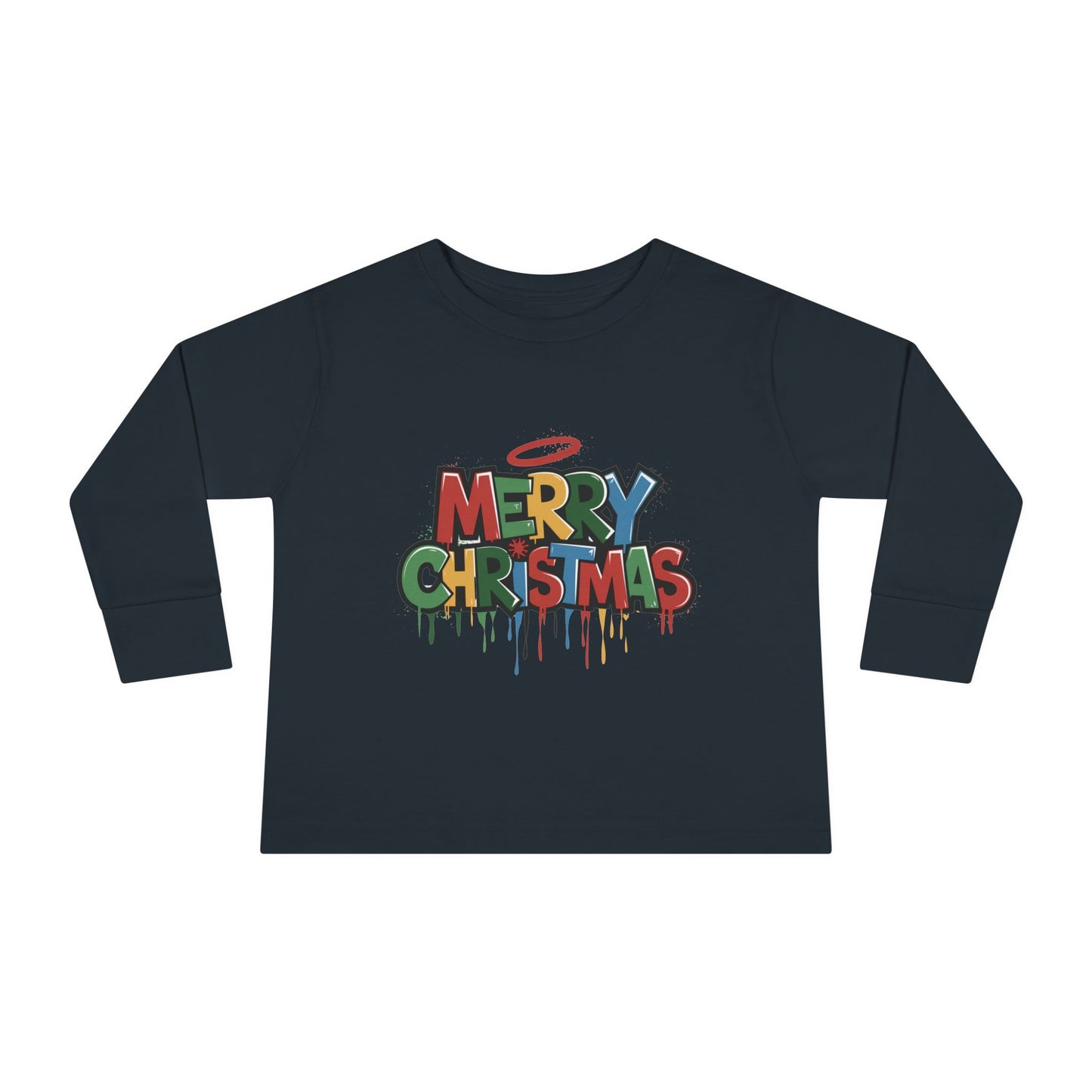 Merry Christmas Toddler Long Sleeve T-shirt