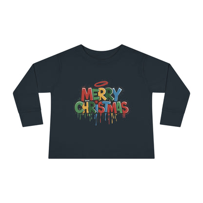 Merry Christmas Toddler Long Sleeve T-shirt