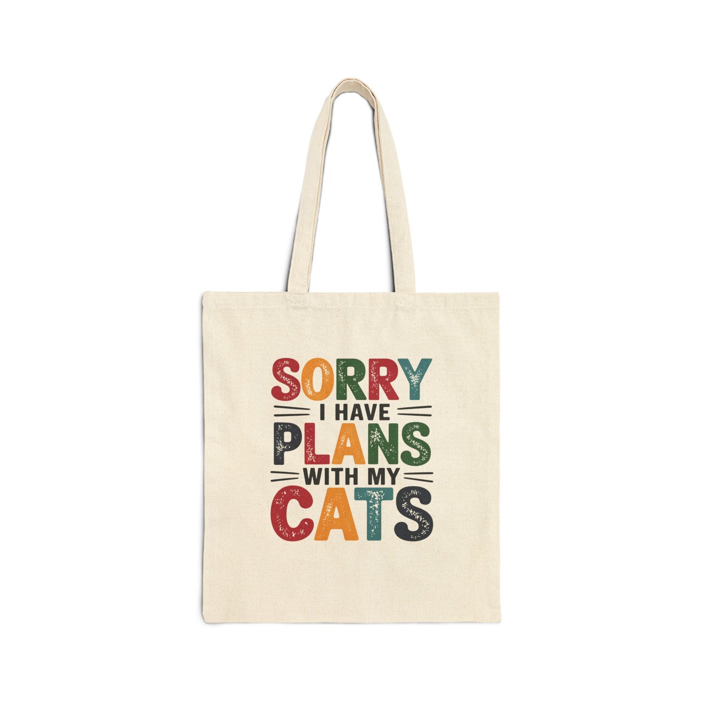 Sorry I Have Plans With My Cats Bag