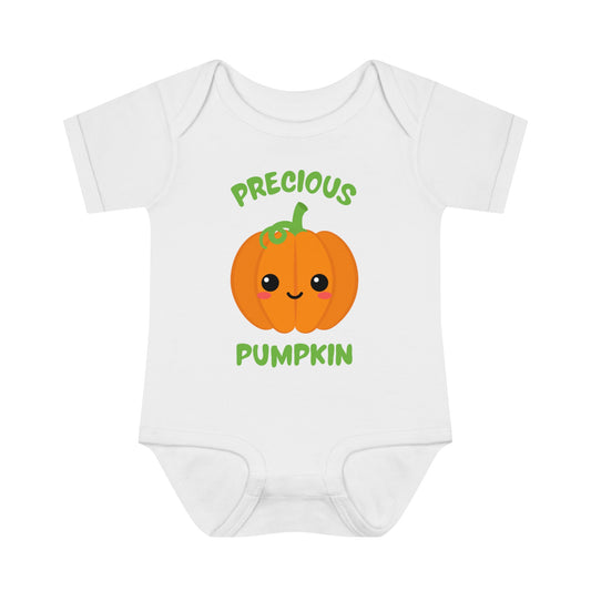 Precious Pumpkin Infant Baby Rib Bodysuit 1