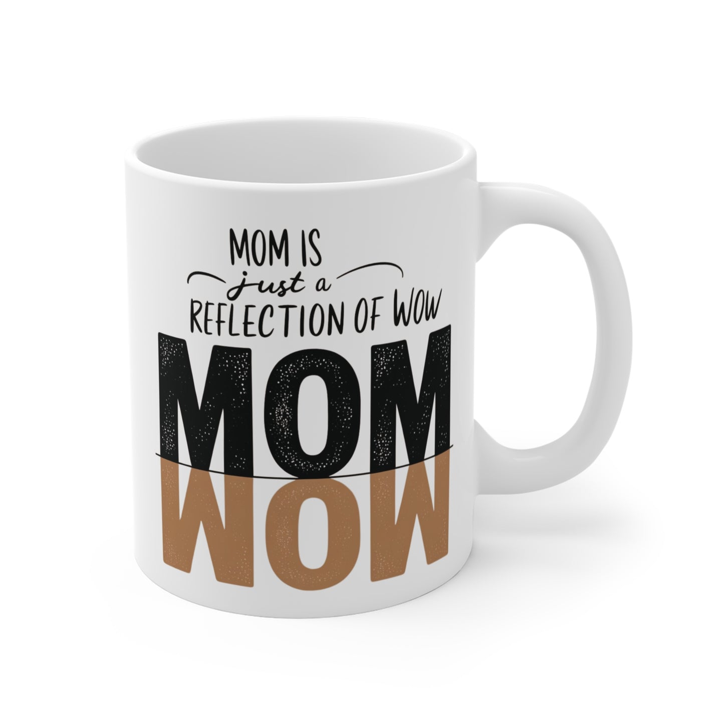 Mom is just a reflection of WOW Mug