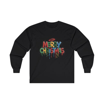 Merry Christmas Adult Long Sleeve T-shirt