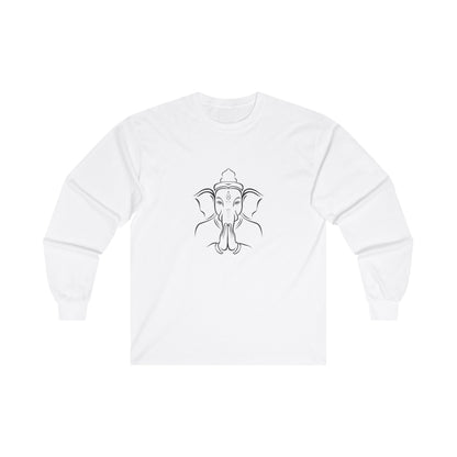 Ganesh Namaste Adult Long Sleeve T-shirt