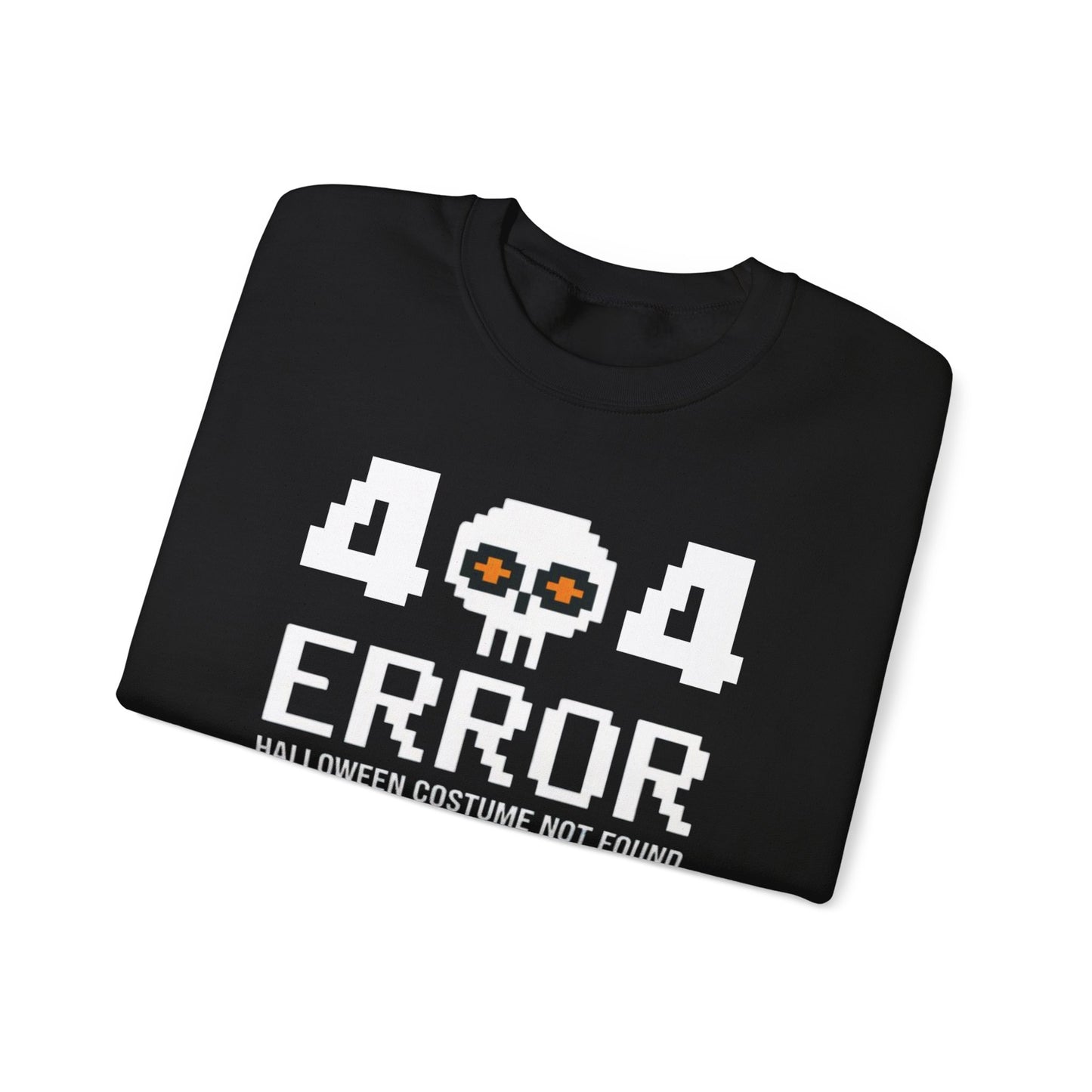 404 Error Halloween Costume Not Found Sweatshirt