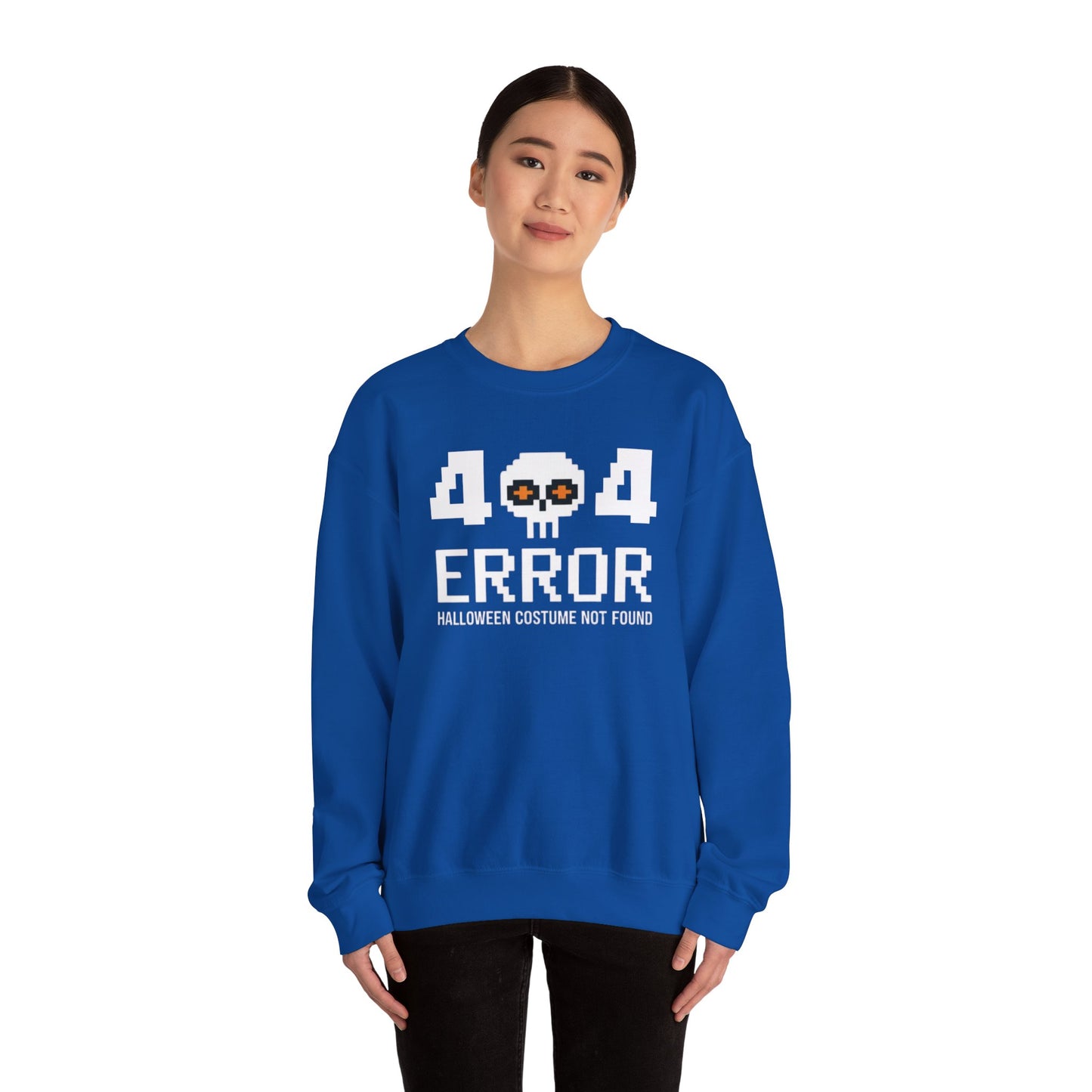 404 Error Halloween Costume Not Found Sweatshirt