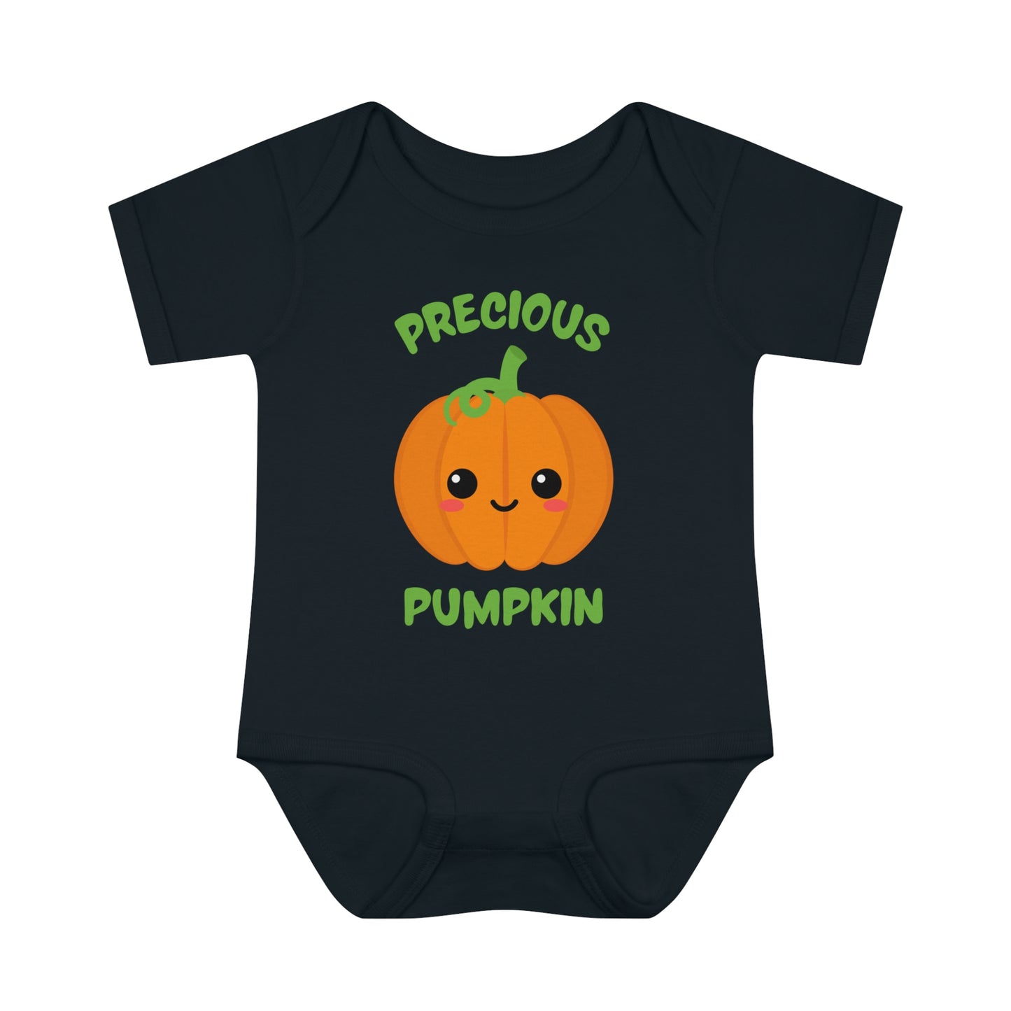 Precious Pumpkin Infant Baby Rib Bodysuit 1