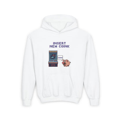 Insert New Coink Kids/Teen Hoodie