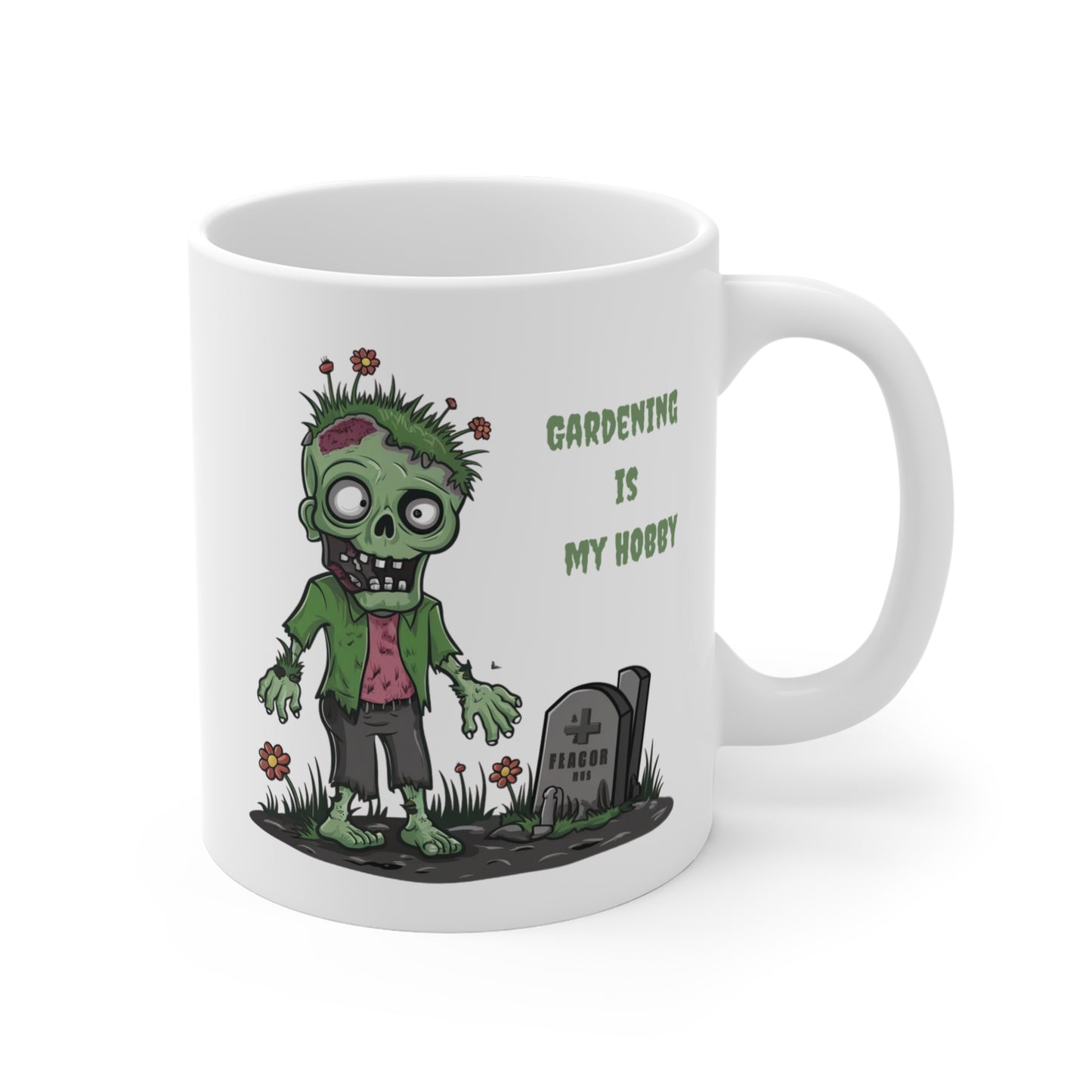 Gardening Is My Hobby Halloween Mug 3