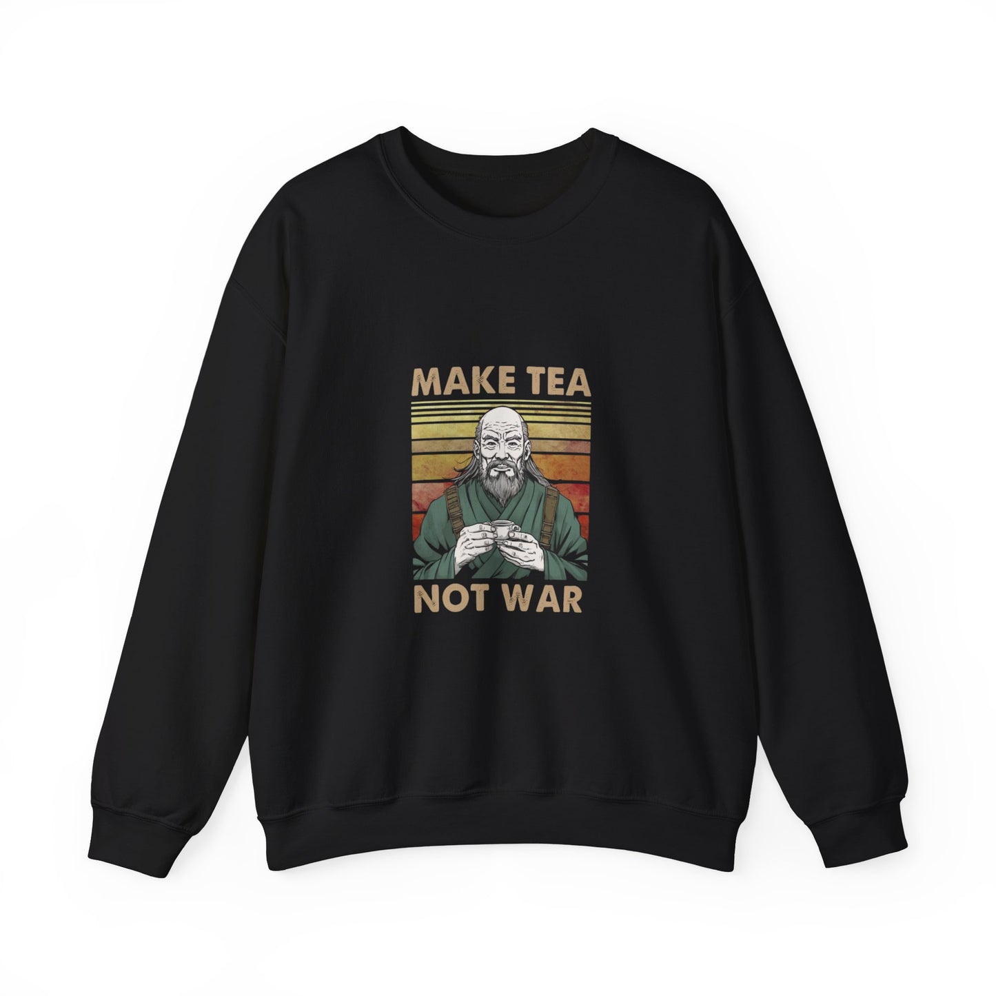 Make Tea Not War Adult Sweatshirt